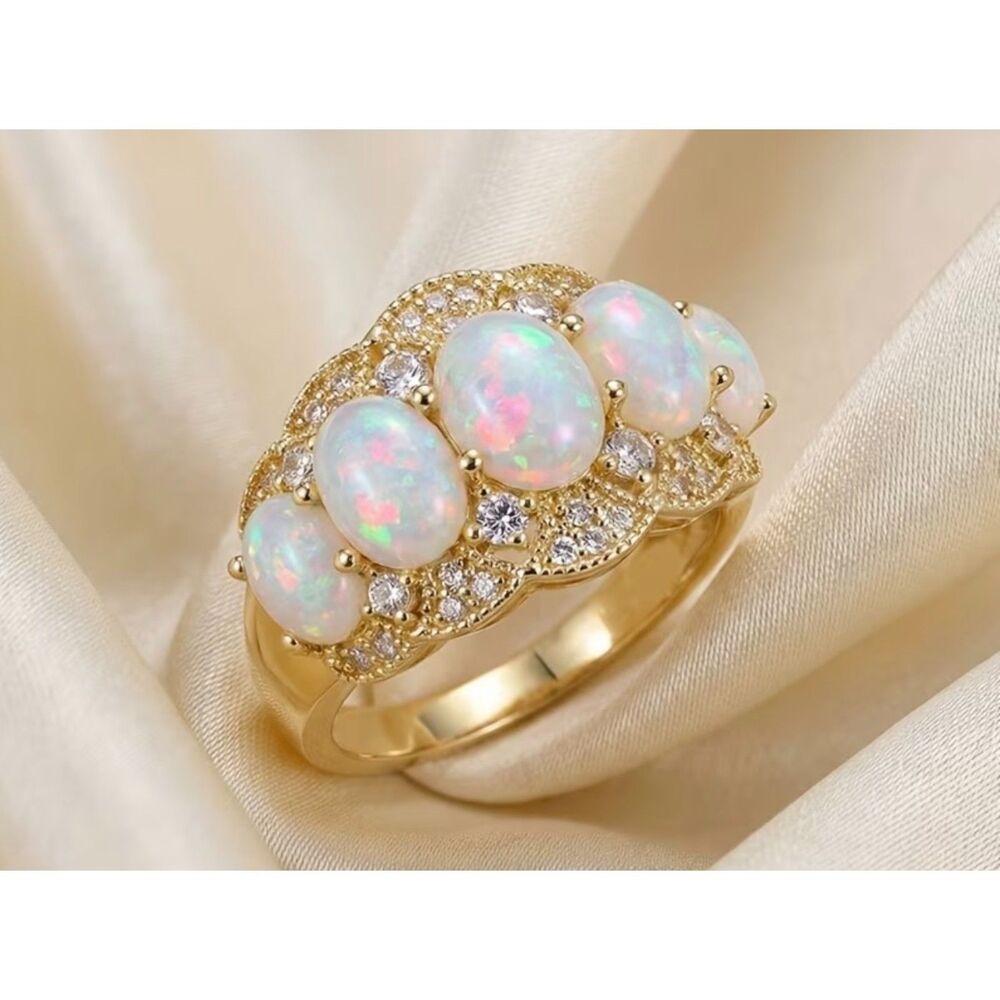 Beautiful Opal Ring - image 8